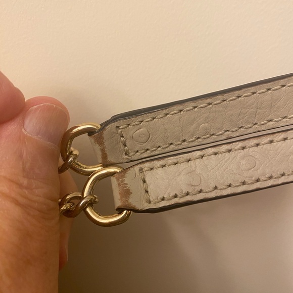 ❤️Sale❤️ Kate Spade ♠️ Halsey Ostrich Tote - Picture 9 of 10